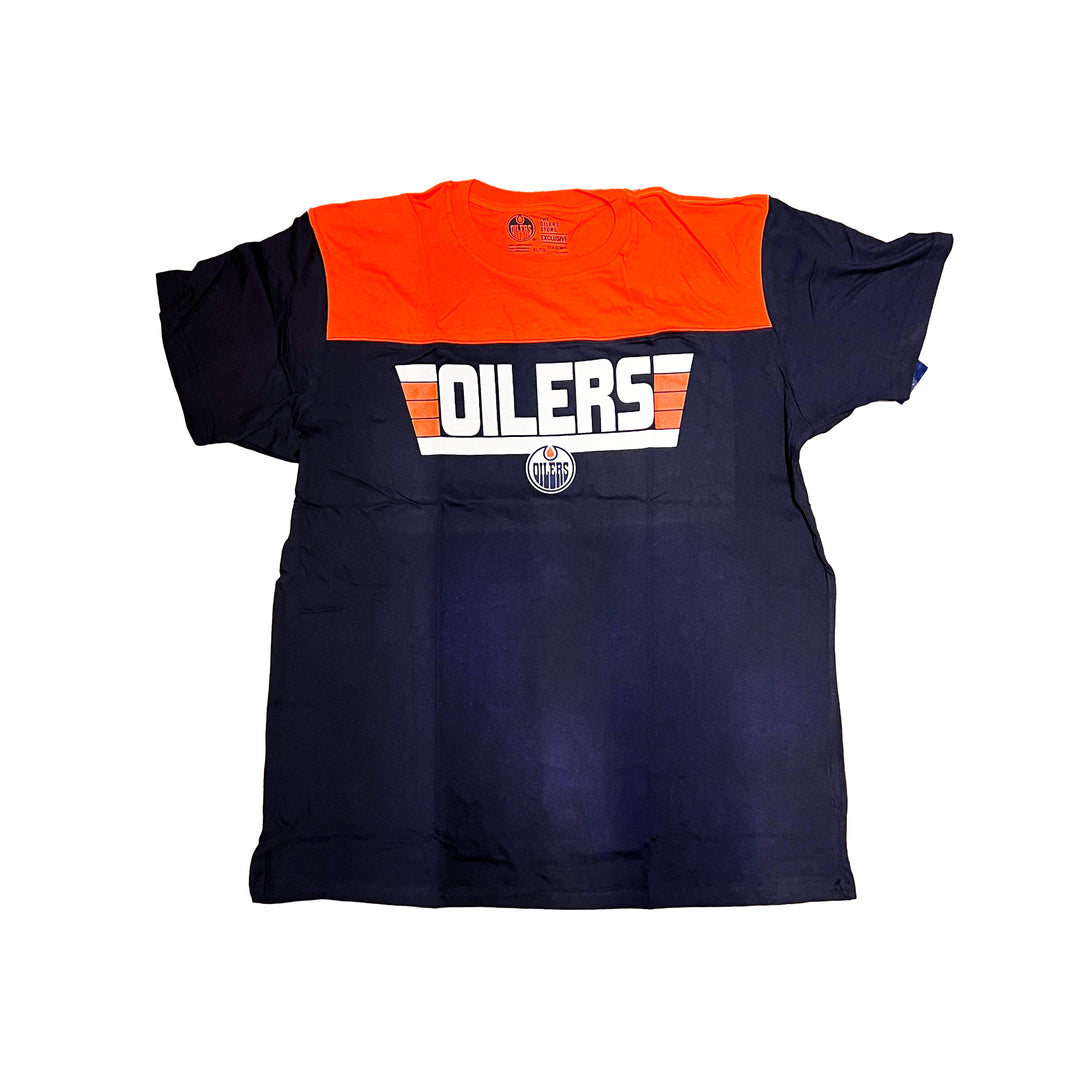 Edmonton Oilers Navy Top Gun T-Shirt
