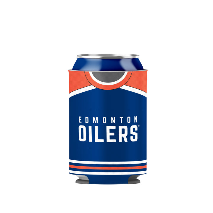 Edmonton Oilers Neoprene Reversible Can Cooler/Koozie
