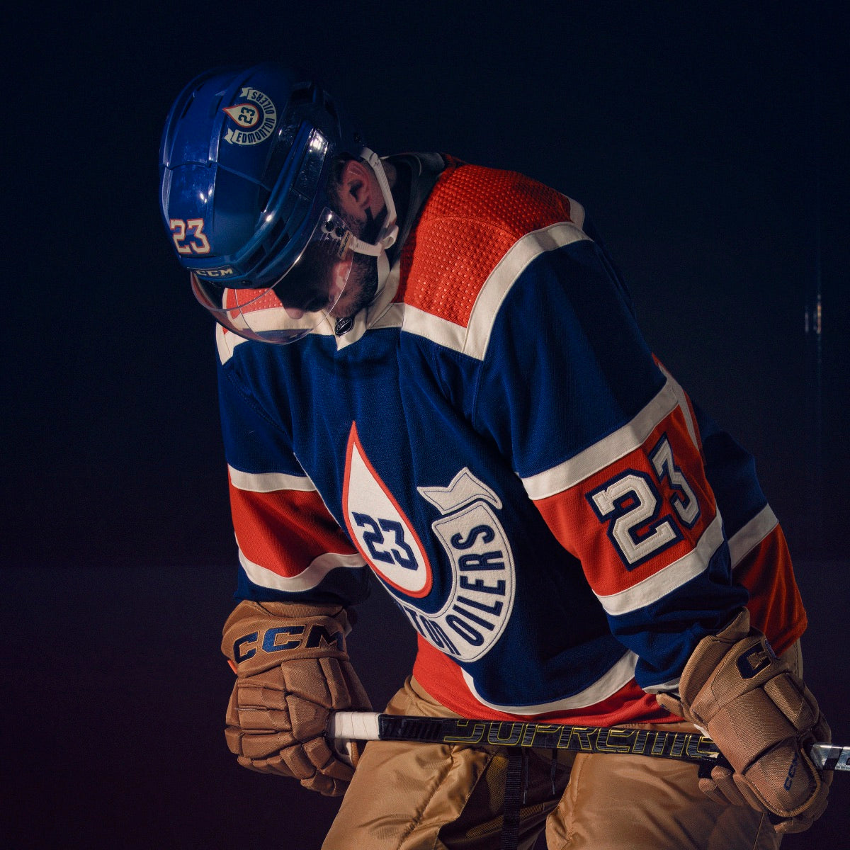 Edmonton Oilers 2023 Heritage Classic Jerseys, Apparel and Headwear – ICE  District Authentics