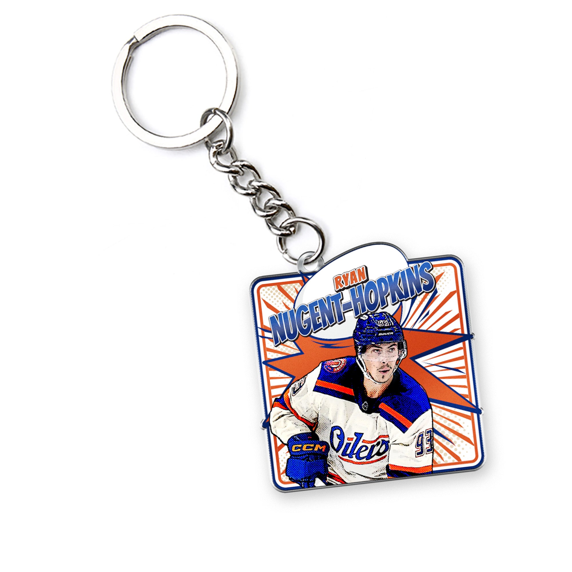 Ryan Nugent-Hopkins Edmonton Oilers Kaboom Keychain – ICE District ...