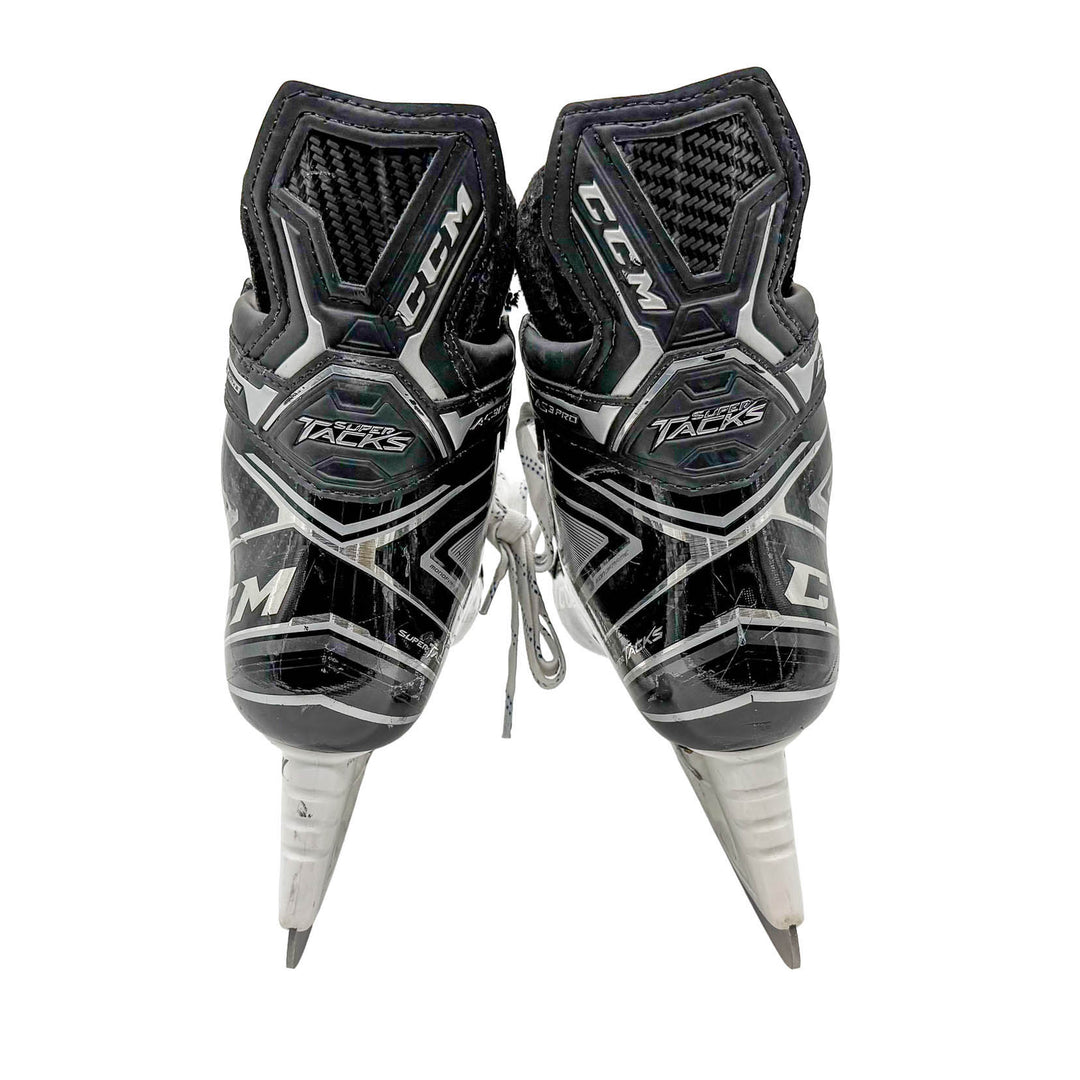 Ryan Nugent-Hopkins Edmonton Oilers Signed Game Used 2023-24 CCM Super Tacks Skates #26089
