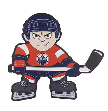 Edmonton Oilers Lil' Sports Brat Die-Cut Magnet