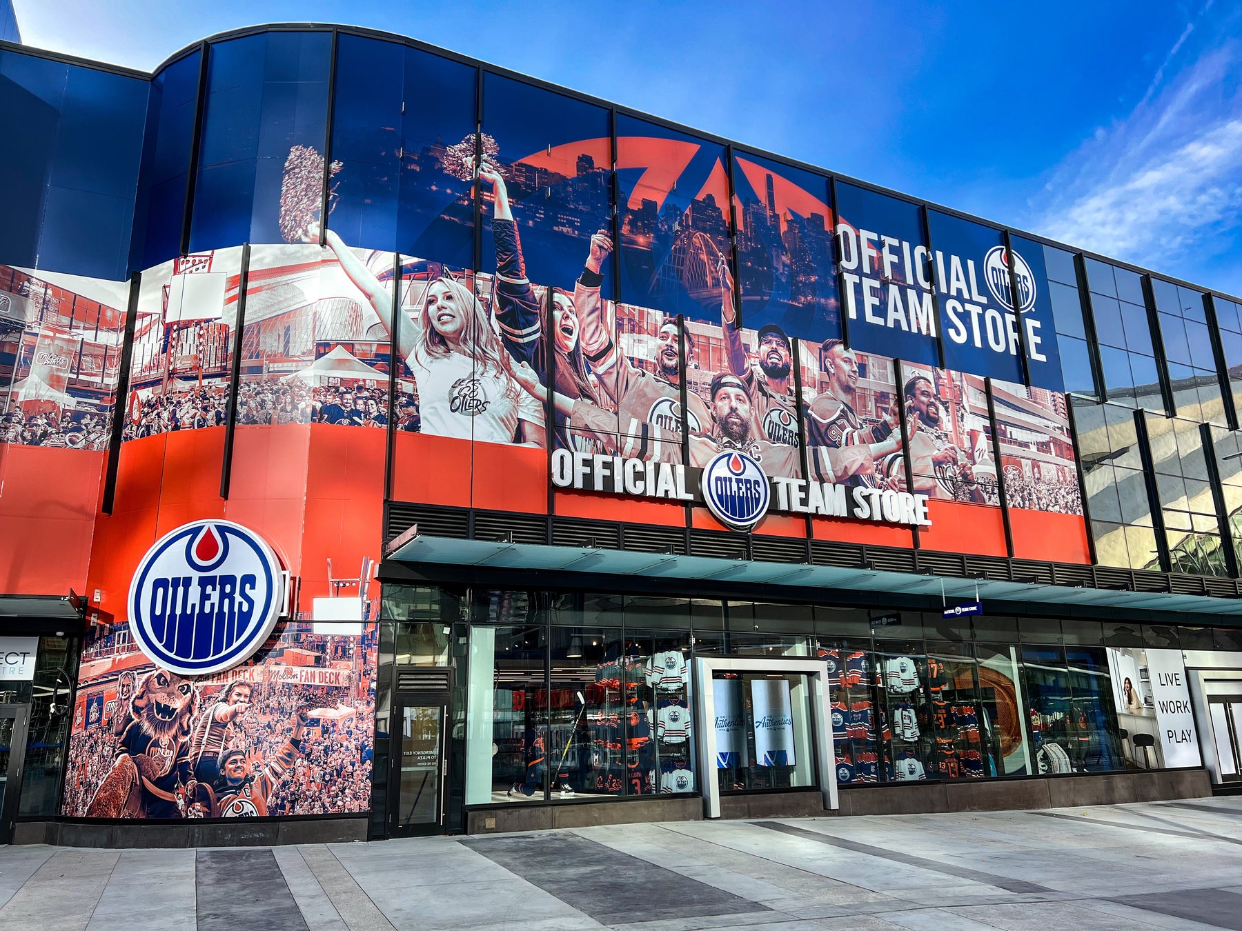 Oilers merch is selling fast and many stores in Edmonton are out