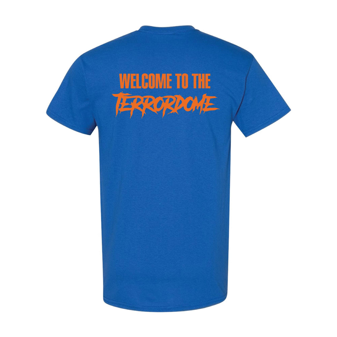 Edmonton Oilers Unisex Terrordome Blue T-Shirt