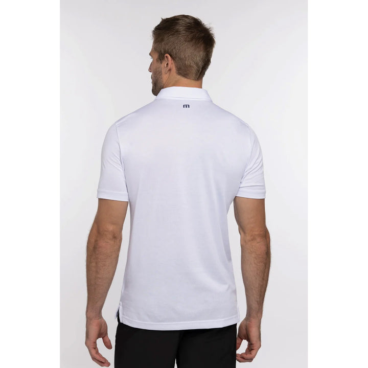 Edmonton Oilers TravisMathew Burn Card White Polo