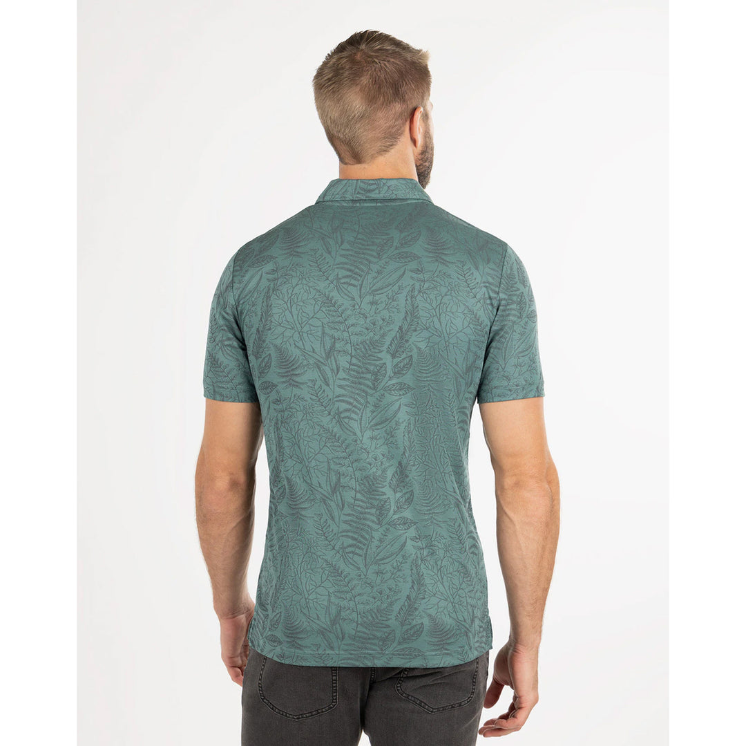 Edmonton Oilers TravisMathew Hidden Falls Green Polo