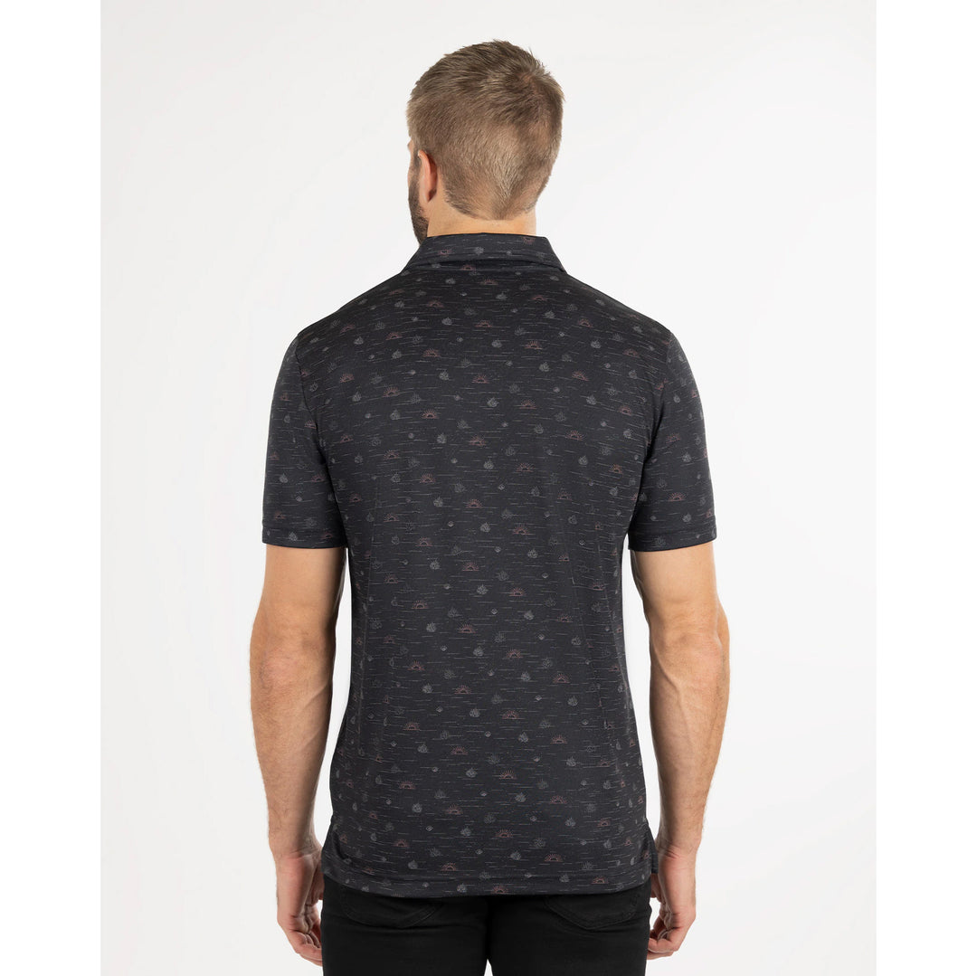 Edmonton Oilers TravisMathew Modesto Black Polo