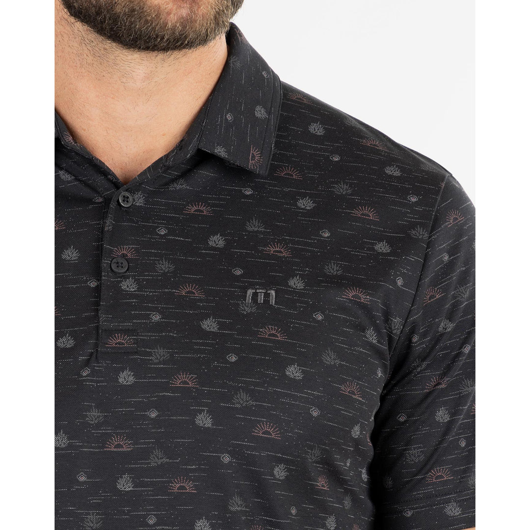 Edmonton Oilers TravisMathew Modesto Black Polo