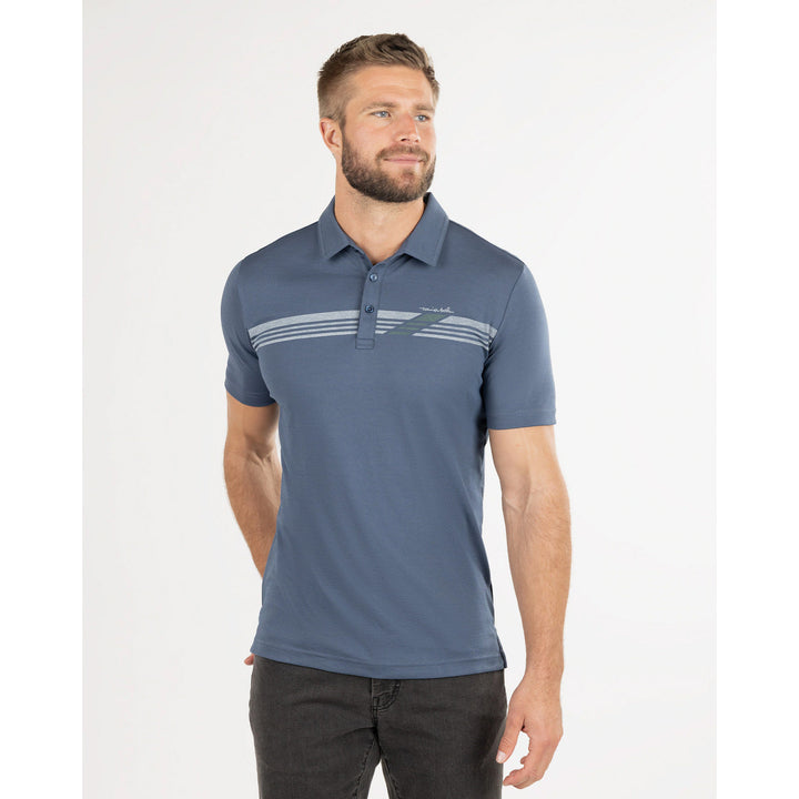 Edmonton Oilers TravisMathew Three Hills Blue Polo