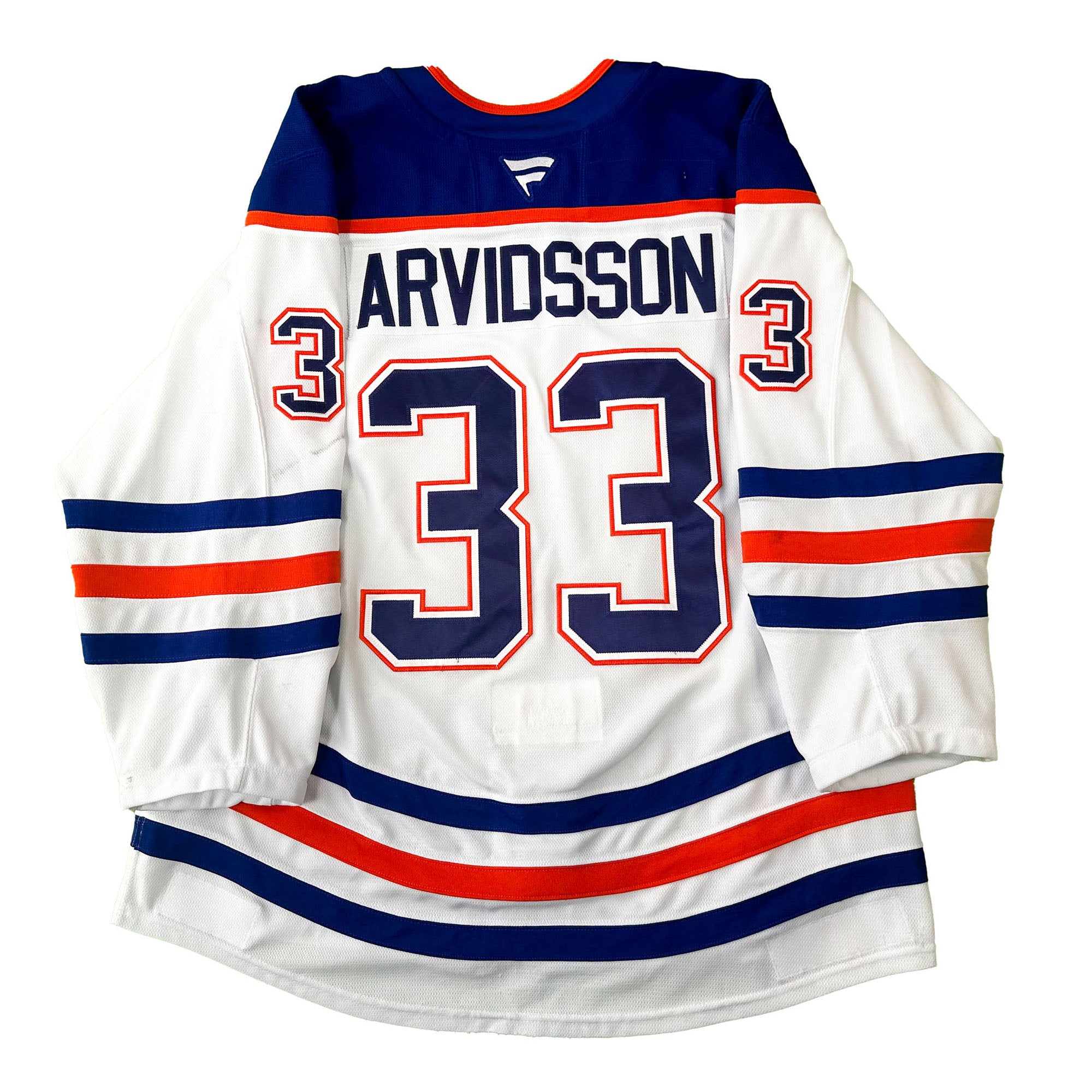 Viktor Arvidsson Edmonton Oilers Game Worn Jersey - 2024-25