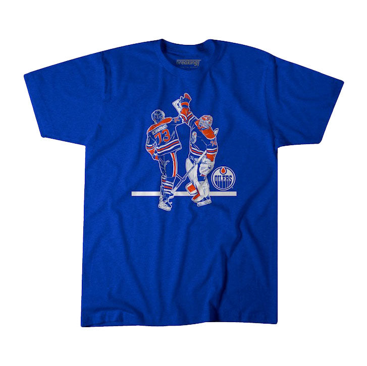Edmonton Oilers "Vinny Skinny Winny" Blue T-Shirt