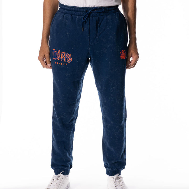 Edmonton Oilers The Wild Collective Navy Pants/Joggers