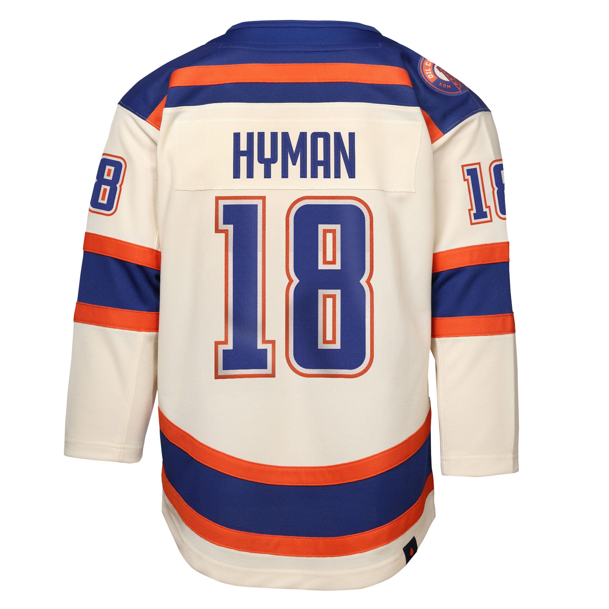 Zach Hyman Edmonton Oilers Youth 2025-26 Cream Alternate Jersey
