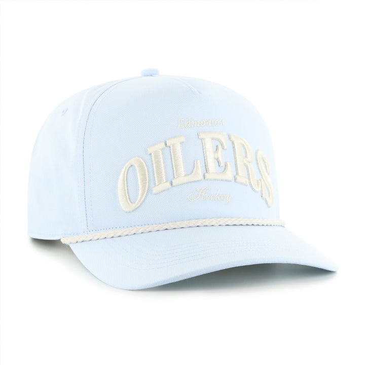 Edmonton Oilers Women's '47 Blue Gelato Rope Hitch Snapback Hat