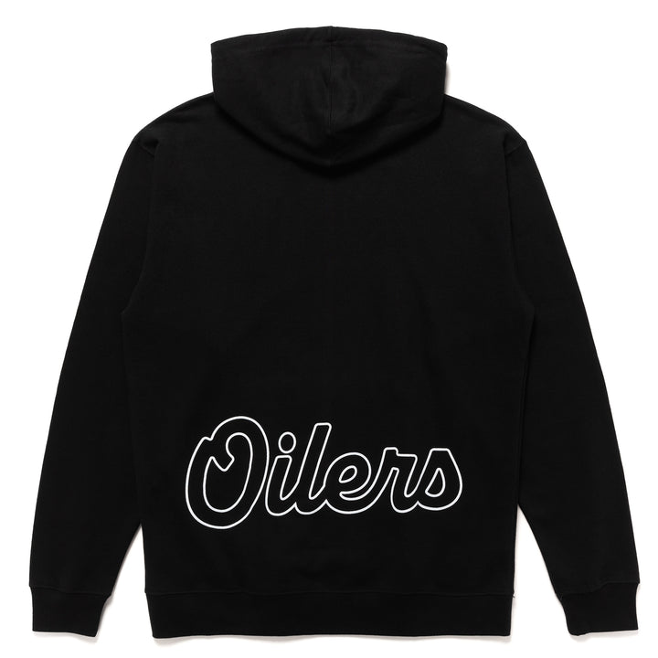 Edmonton Oilers Local Soft Goods Black Vintage Script Hoodie