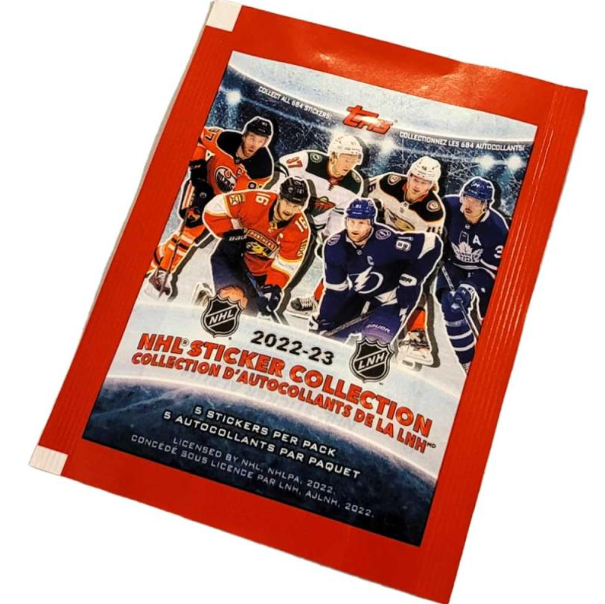 2022-23 Topps NHL stickers Pack
