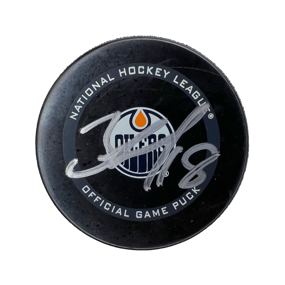 Inglasco Vancouver Canucks 2022 Reverse Retro Hockey Puck