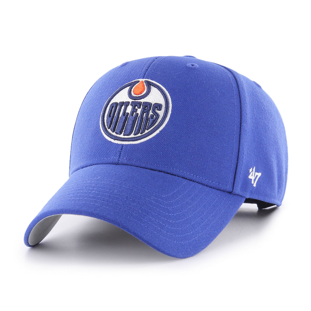 Edmonton Oilers '47 Royal Blue Basic MVP Adjustable Hat