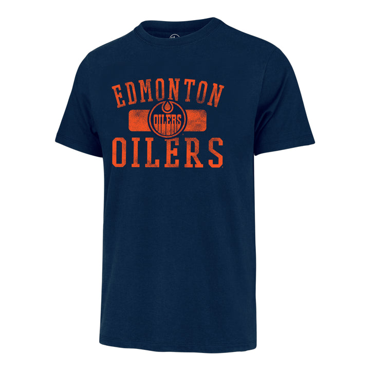 Connor McDavid Edmonton Oilers Fanatics Name & Number Navy T-Shirt