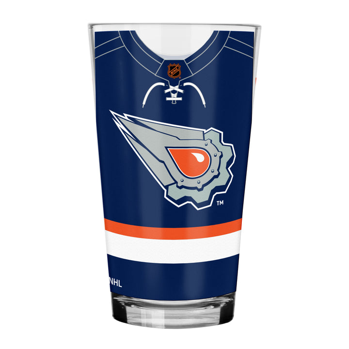 Edmonton Oilers Reverse Retro 16 oz Mixing Glass