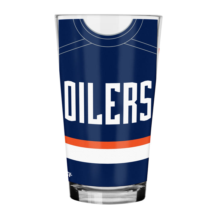 Edmonton Oilers Reverse Retro 16 oz Mixing Glass