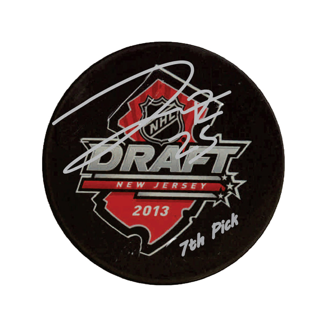 Darnell Nurse Edmonton Oilers Signed and Inscribed 2013 Draft Puck