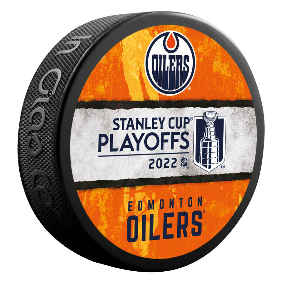 Edmonton Oilers 2022 Stanley Cup Playoffs Team Puck
