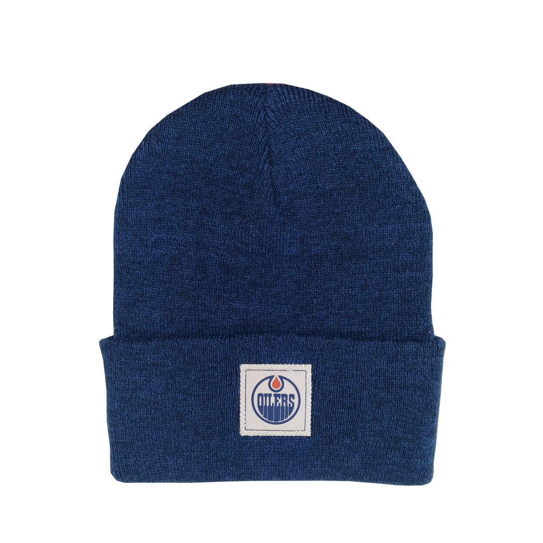 Edmonton Oilers American Needle Blue Logo Knit Toque