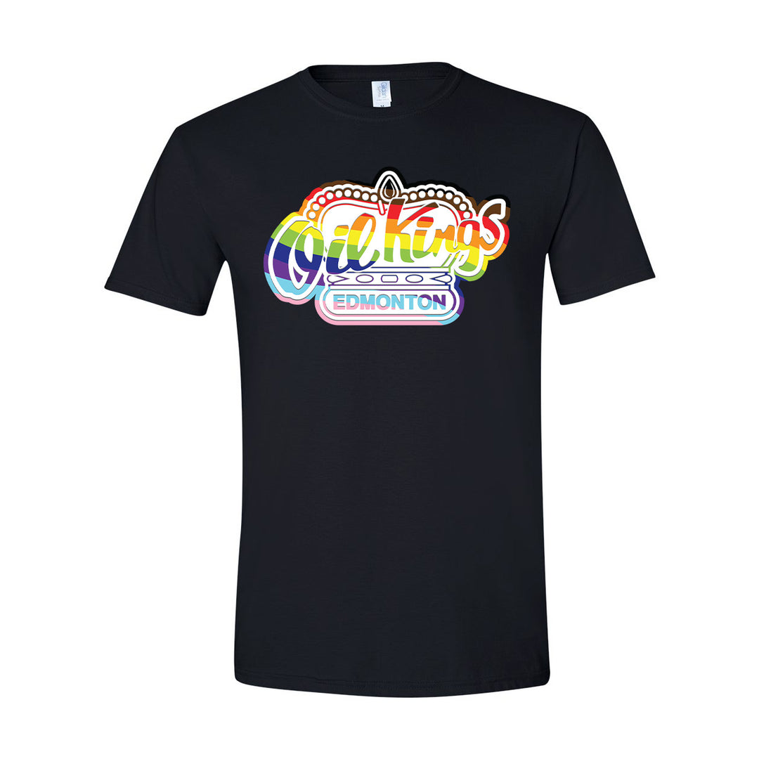 Edmonton Oil Kings Pride Black T-Shirt