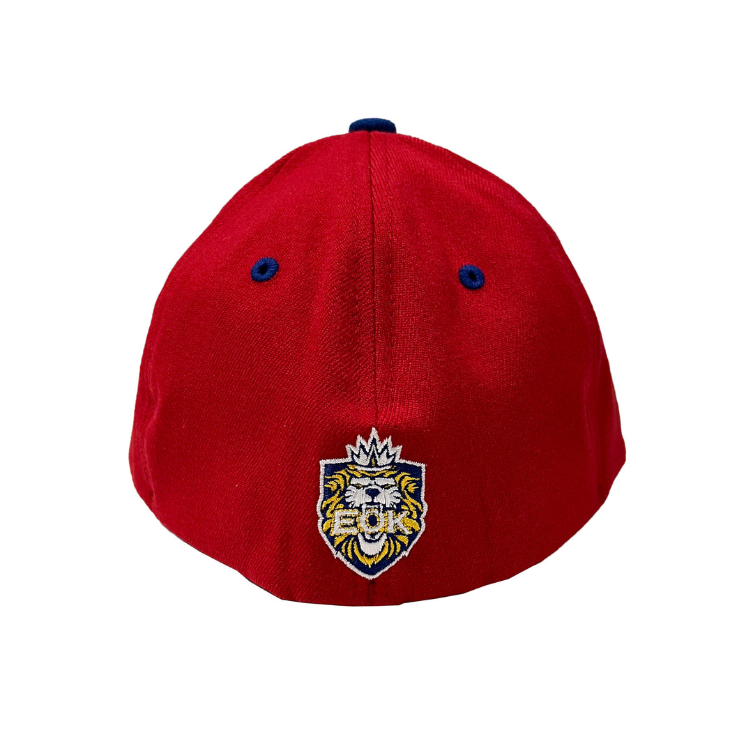 Edmonton Oil Kings Zephyr Red Logo Flex Hat