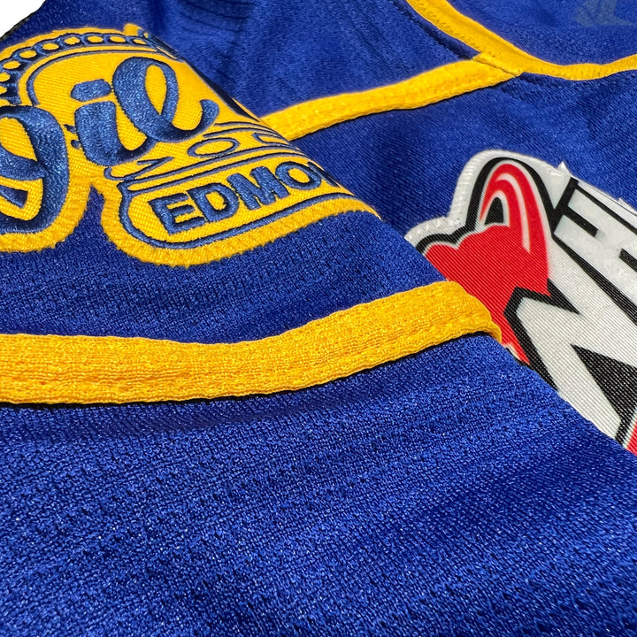 Edmonton Oil Kings Kobe Sportswear Royal Blue Alternate Jersey