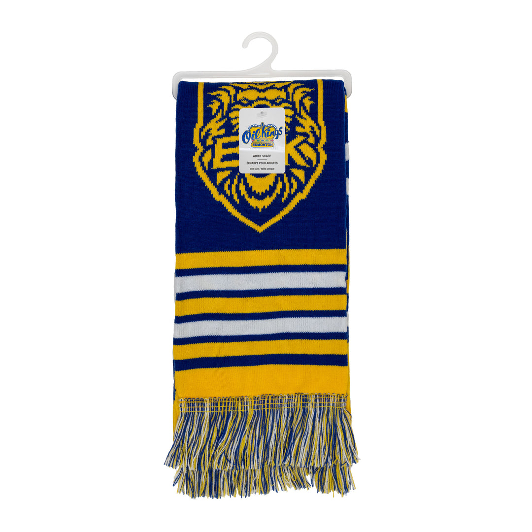 Edmonton Oil Kings Gertex Blue & Yellow Alternate Logo Scarf