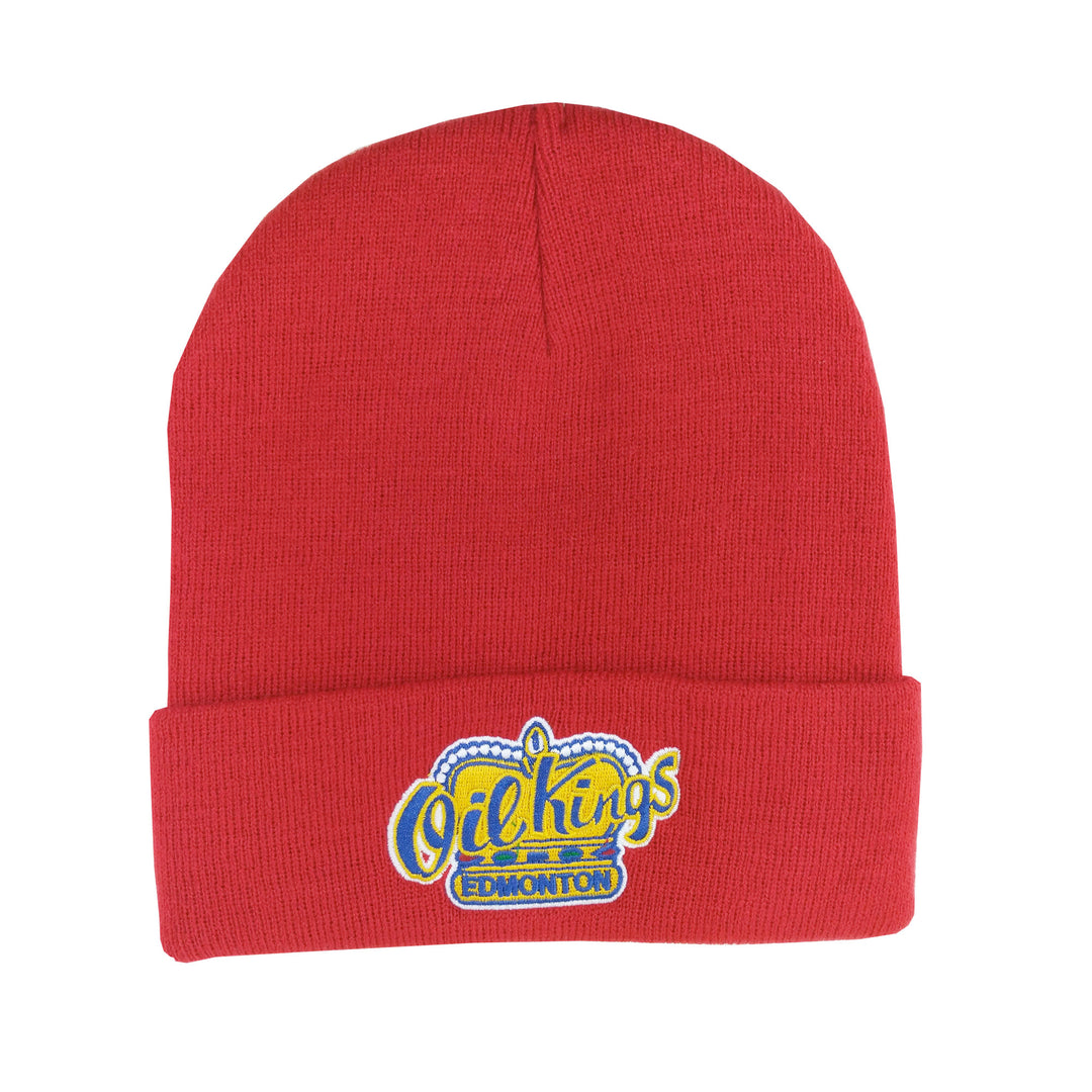 Edmonton Oil Kings American Needle Red Home Logo Knit Toque