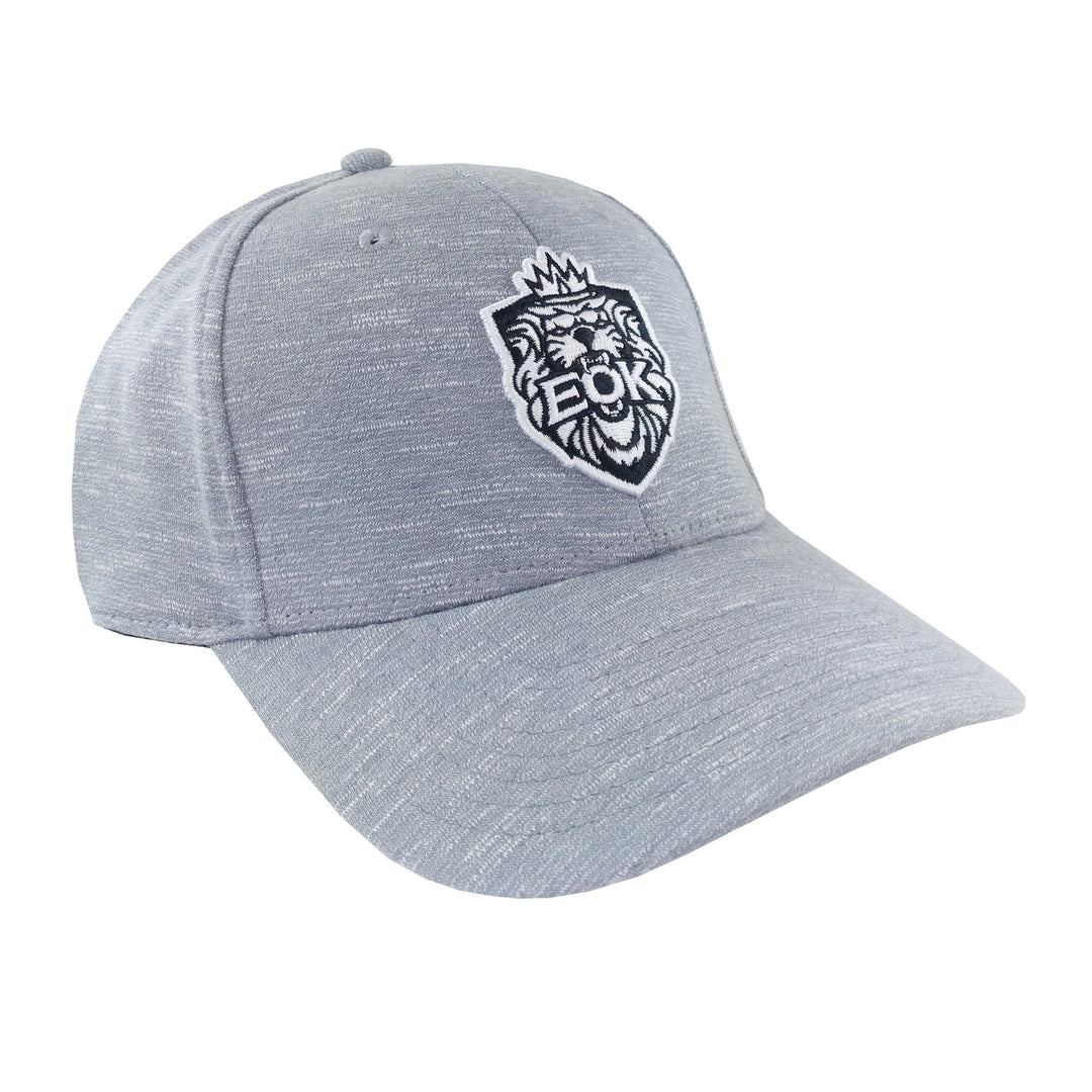 Edmonton Oil Kings American Needle Heather Grey Alternate Logo Slub Flex Hat