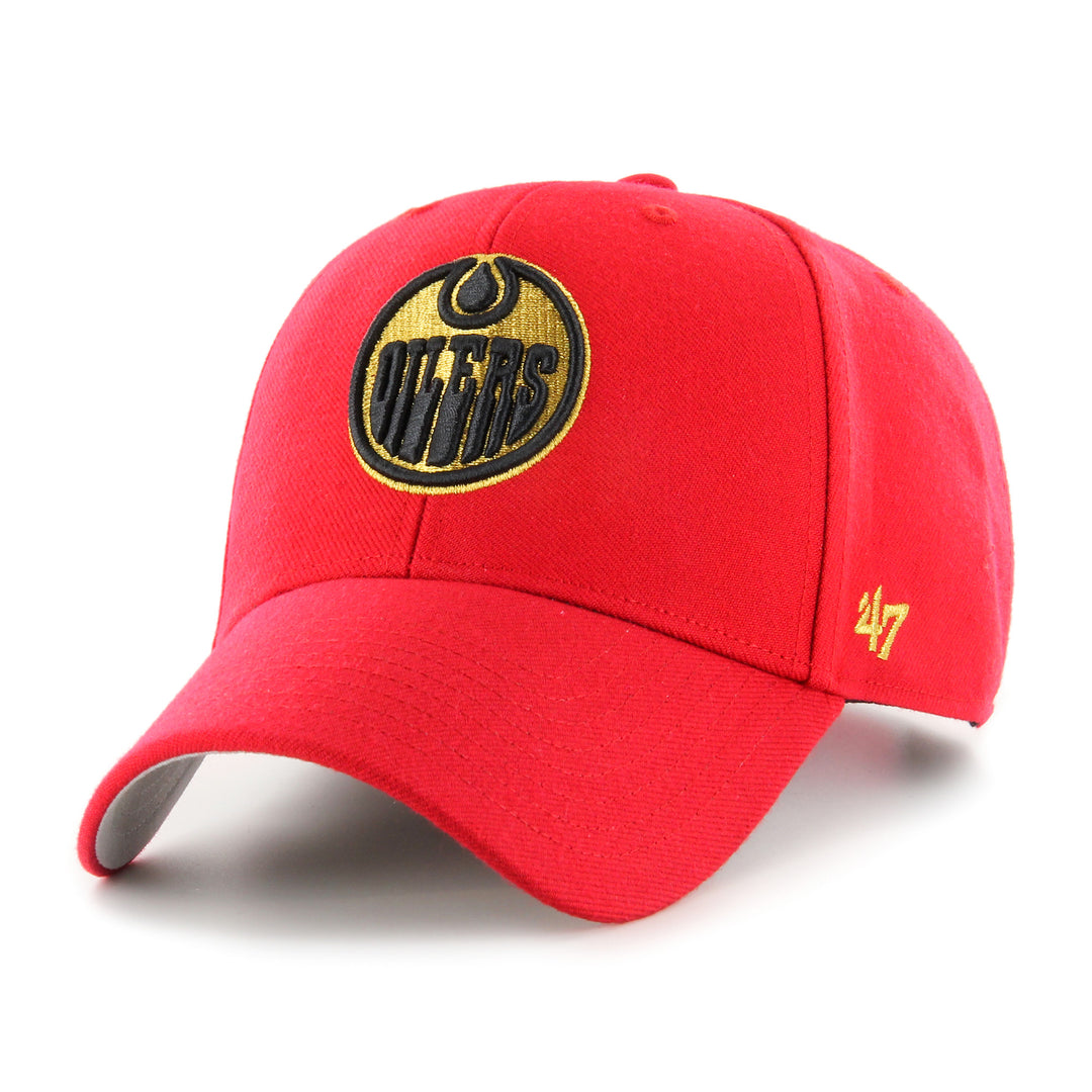 Edmonton Oilers '47 Red Lunar New Year MVP Snapback Hat