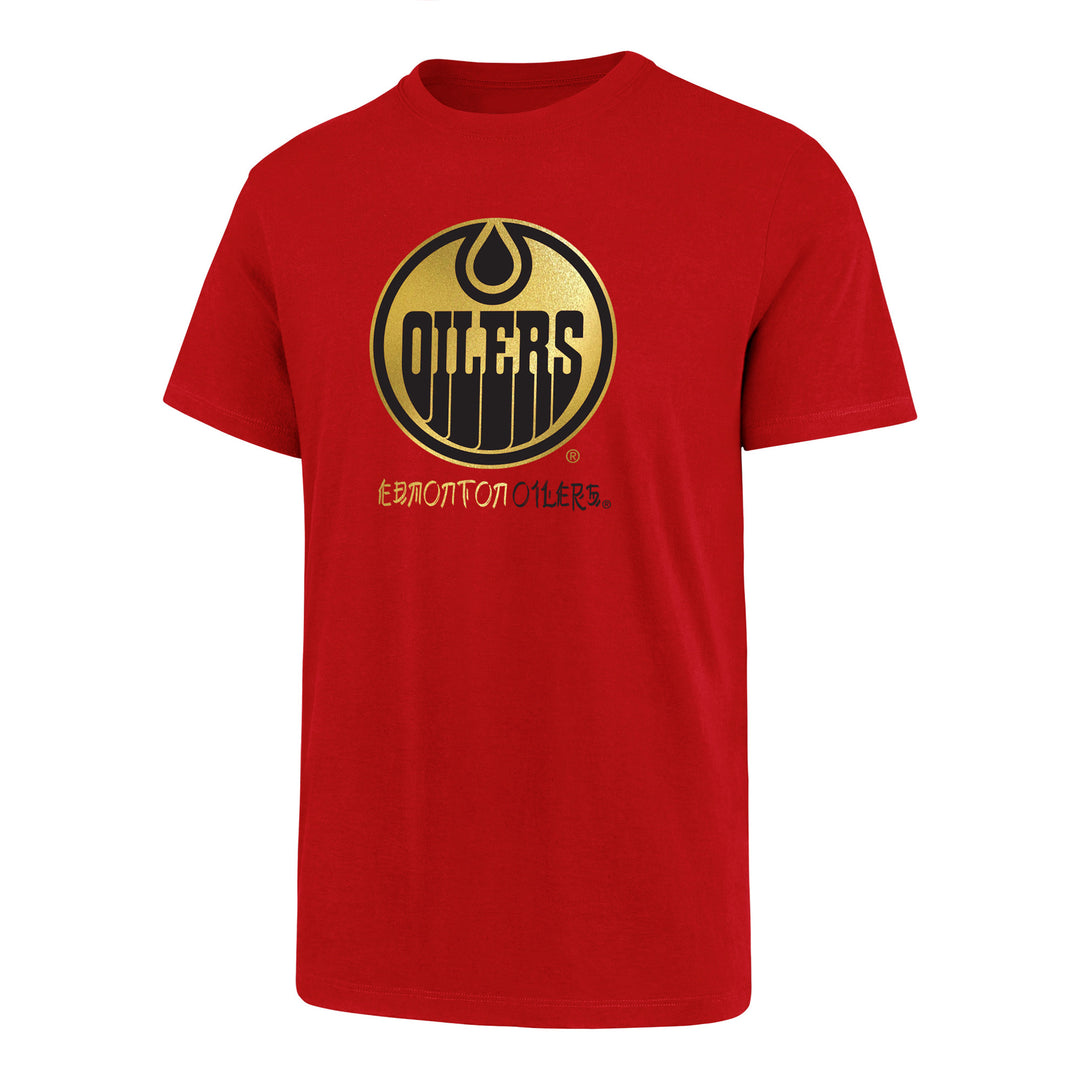 Edmonton Oilers '47 Red Lunar New Year T-Shirt