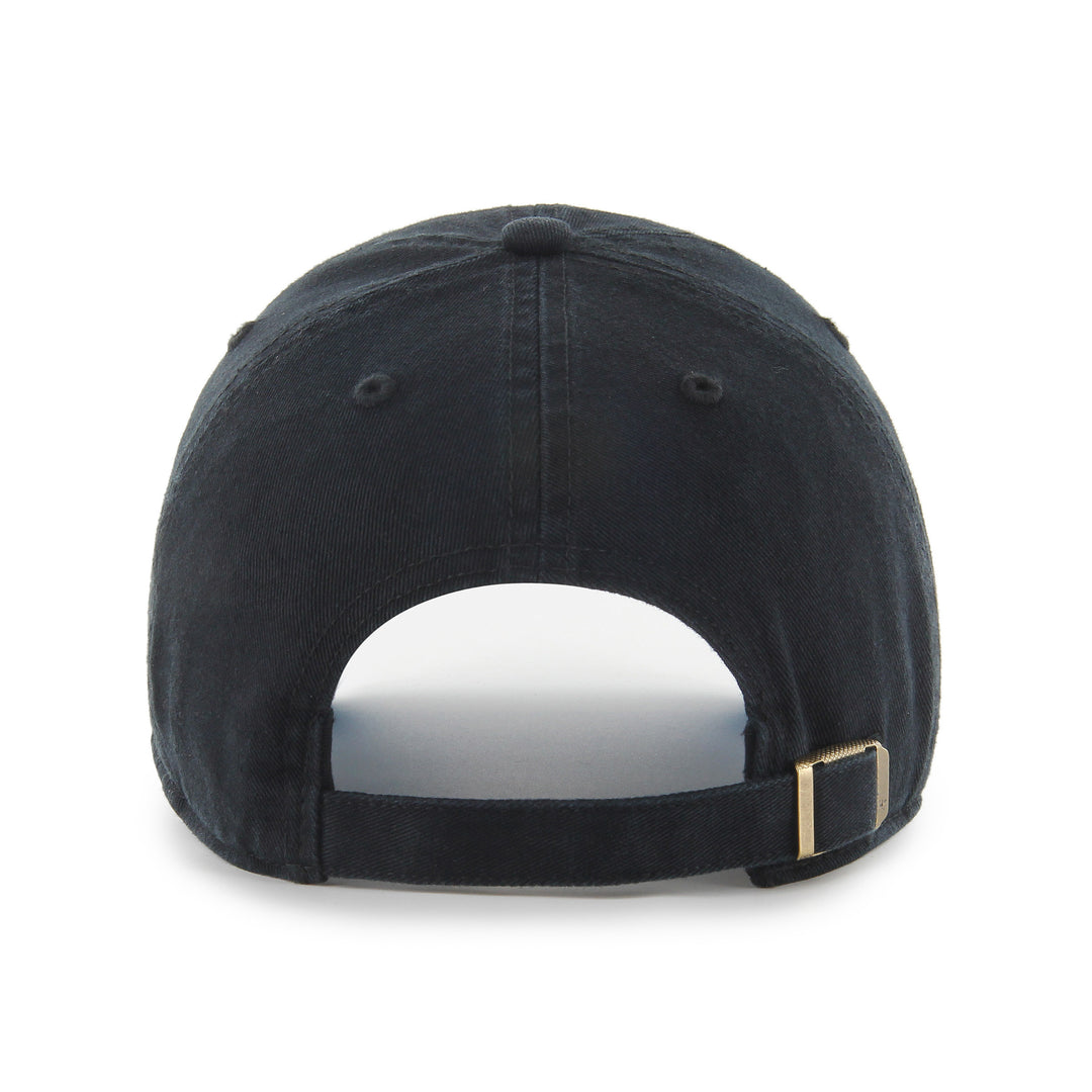 Edmonton Oilers '47 Black Ocean Drive Clean Up Adjustable Hat