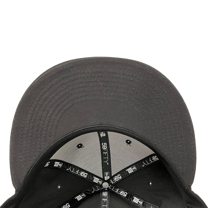 Edmonton Oilers New Era Tonal Black 59FIFTY Fitted Logo Hat