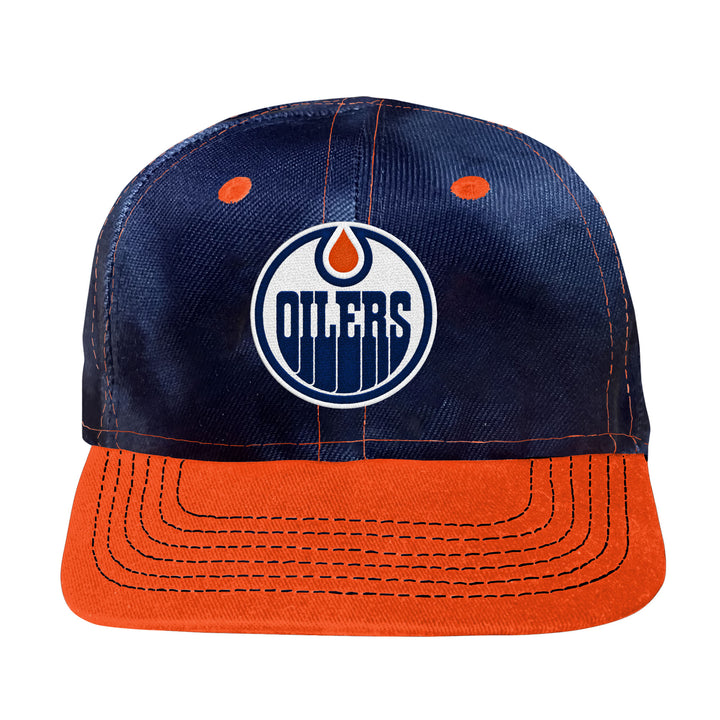 Edmonton Oilers Infant Outerstuff Blue & Orange Bleachout Hat