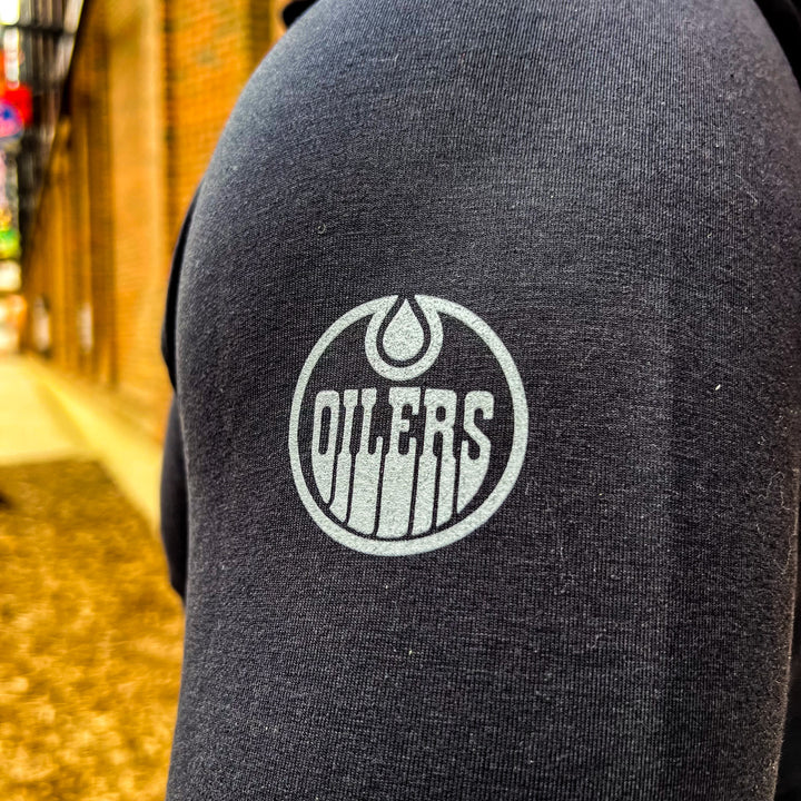 Edmonton Oilers lululemon City Sweat Full-Zip Black Hoodie