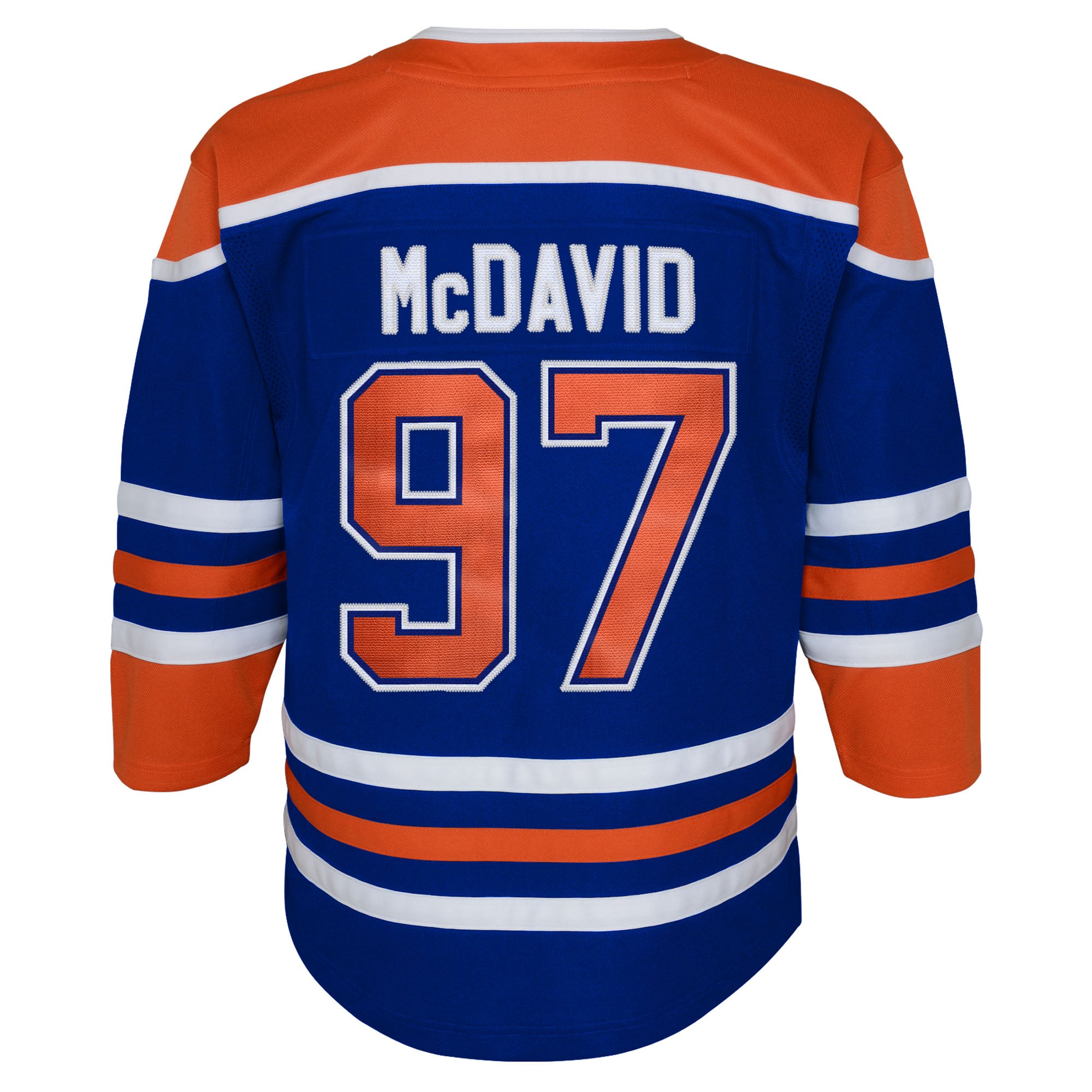 Connor McDavid Edmonton Oilers Kids Royal Blue Home Jersey – ICE ...