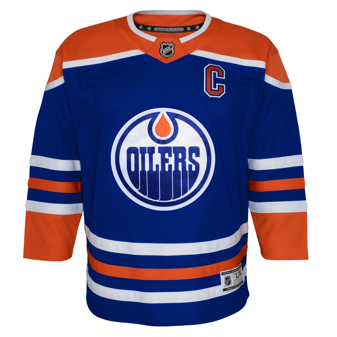 Connor McDavid Edmonton Oilers Infant Royal Blue Home Jersey