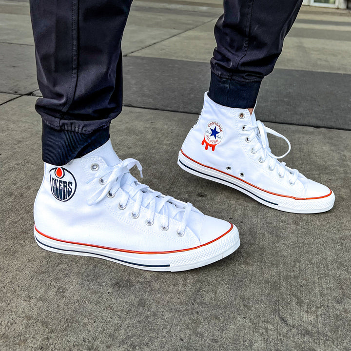 Edmonton Oilers Converse All Star High Shoe