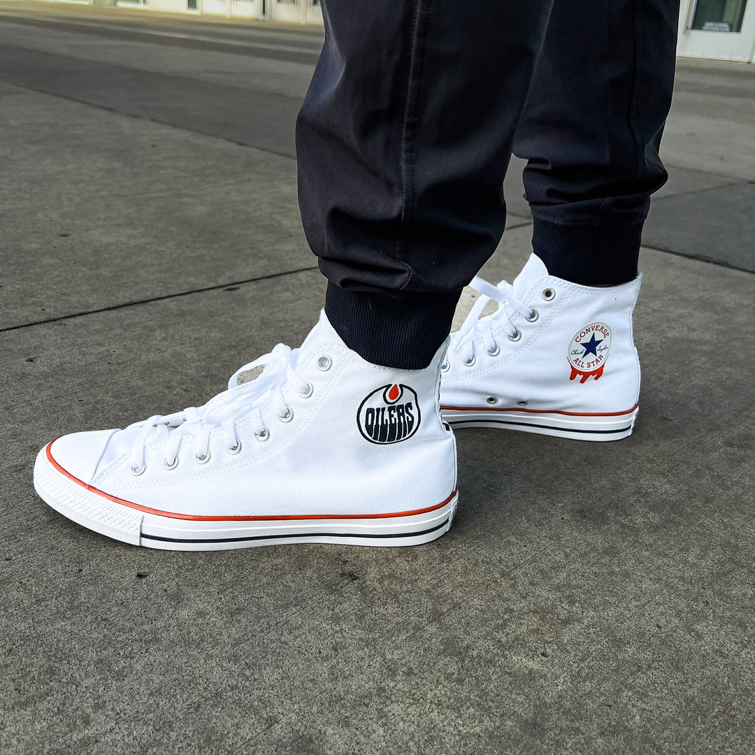 Edmonton Oilers Converse All Star High Shoe