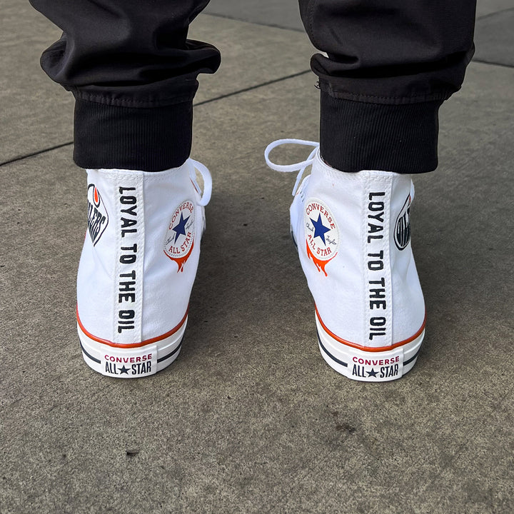 Edmonton Oilers Converse All Star High Shoe