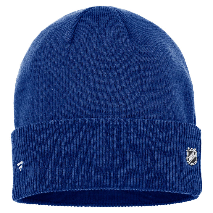 Edmonton Oilers Fanatics Cobalt Authentic Pro Cuffed Toque/Beanie