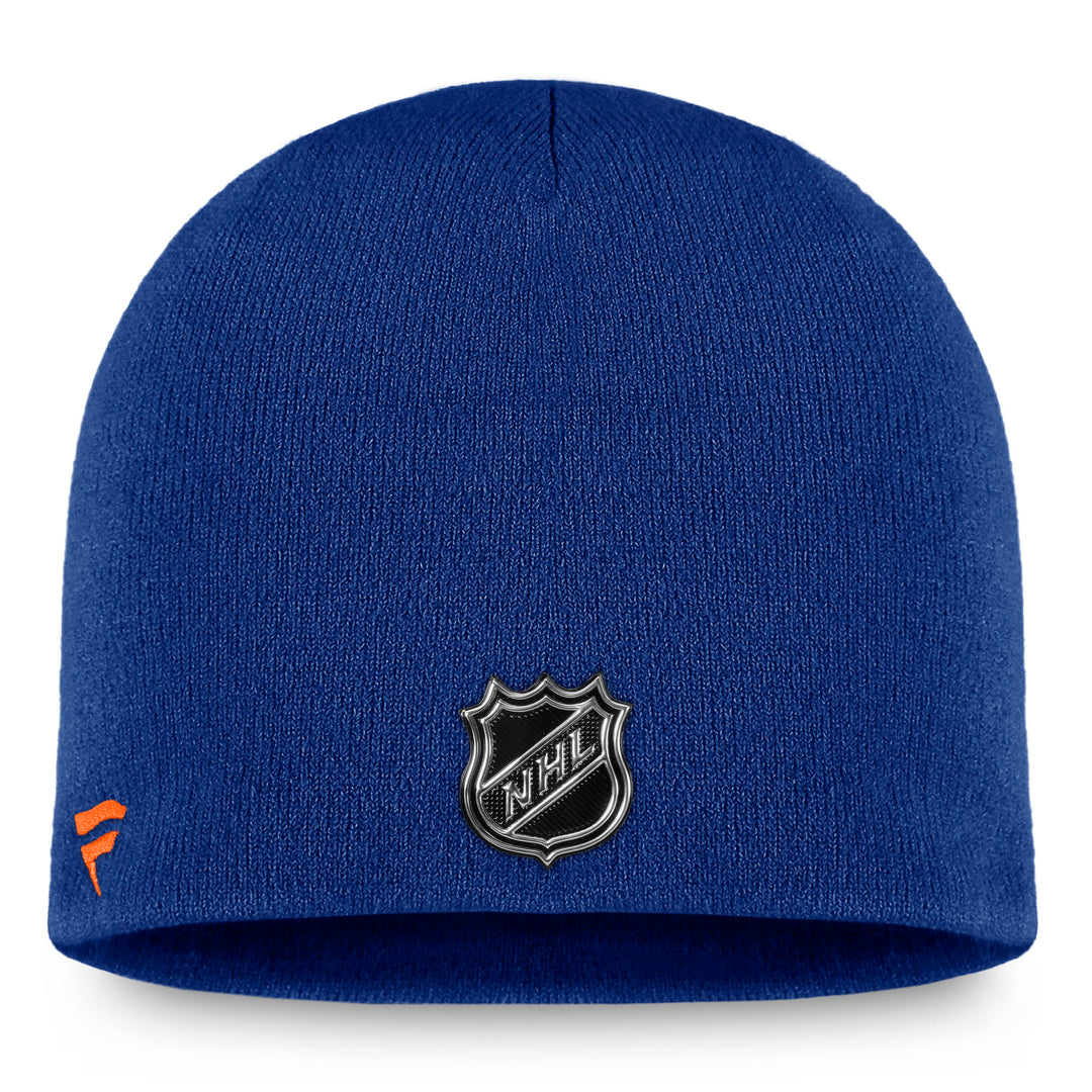 Edmonton Oilers Fanatics Navy Authentic Pro Training Camp Toque/Beanie