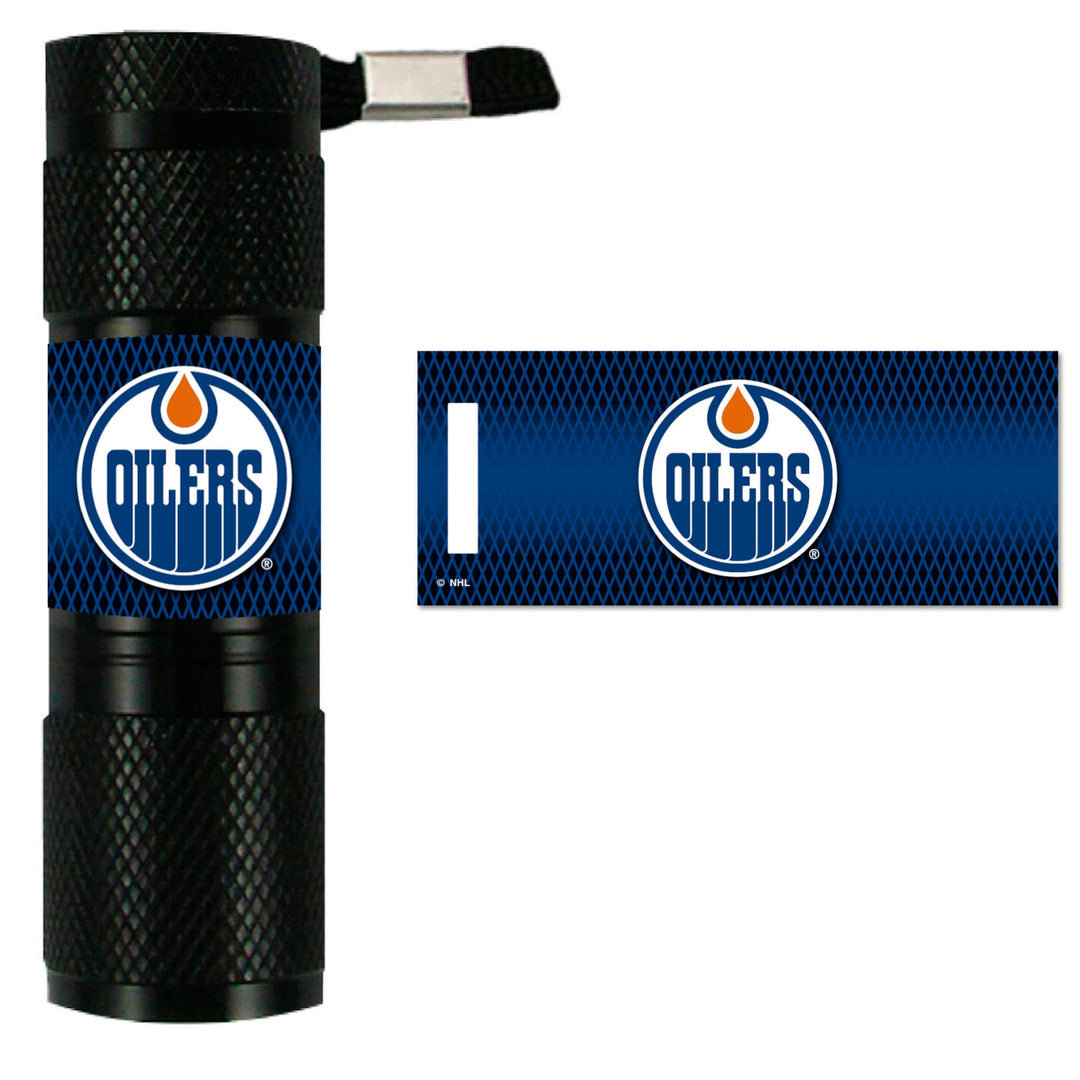 Edmonton Oilers Fanmats Black & Blue Mini Flashlight