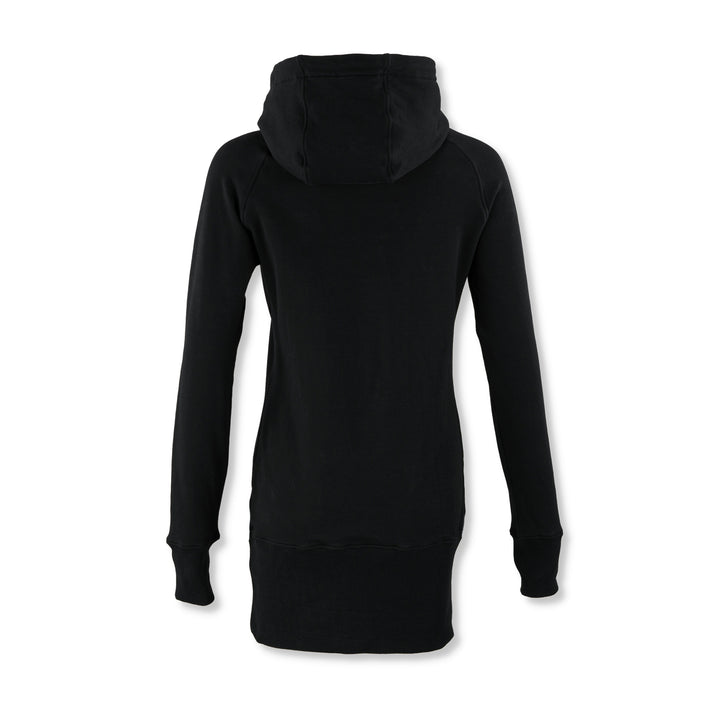 Edmonton Oilers Women's Flatout Apparel Black Kora Long Hoodie