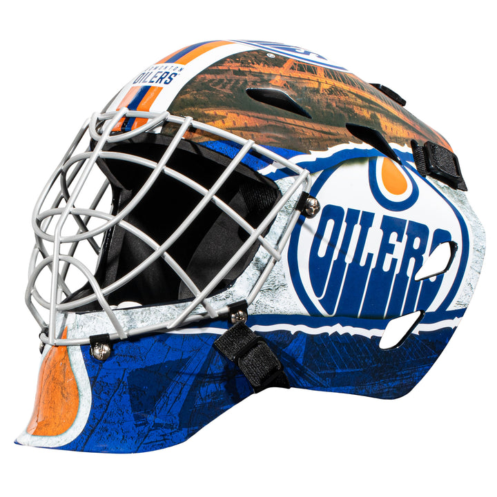 Edmonton Oilers Goalie Mask